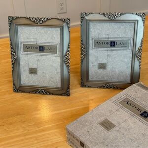 Silver Photo Frame Set NIB